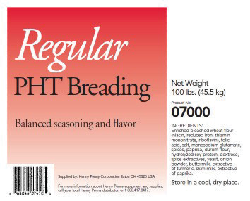 Regular PHT Breading (Red Label) 07300